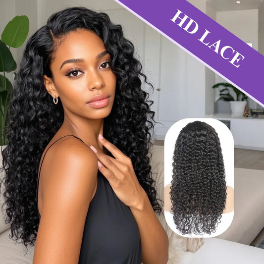 YESI Wig HD Lace Wig 5x5 Lace Deep Wave Wig