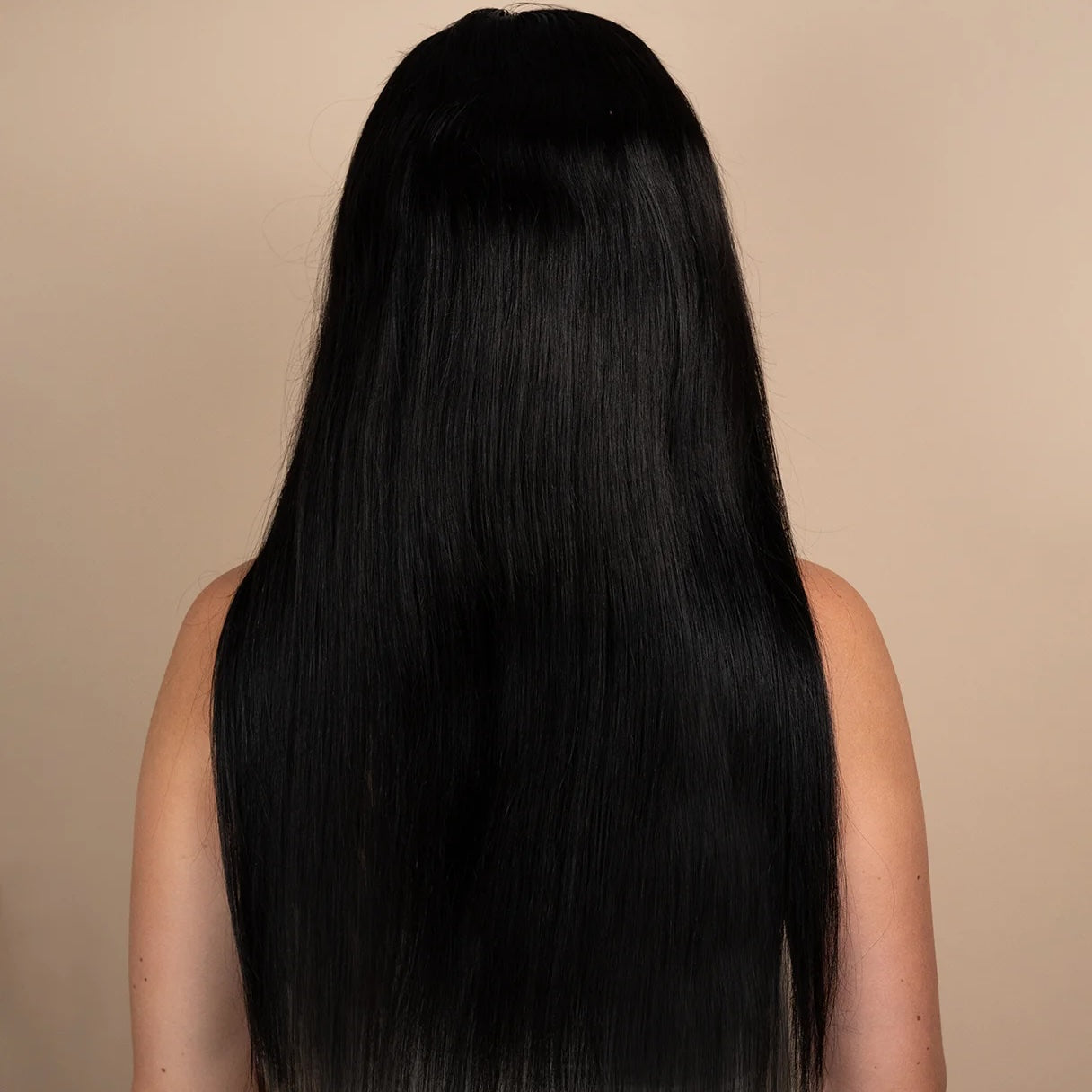 Front Lace Human Wig 4x4 - 22" Straight Natural Black